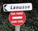 Pancarte Lanusse